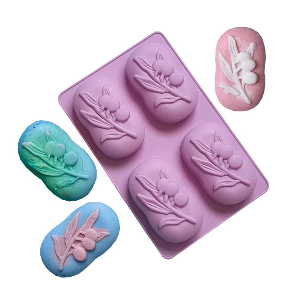 4 Cavities Oval Olive Tree Sil - Candle Supplies Storage avis et prix