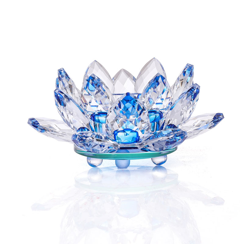 Handcrafts Crystal Lotus Flowe - Candle Glass Supplies avis et prix
