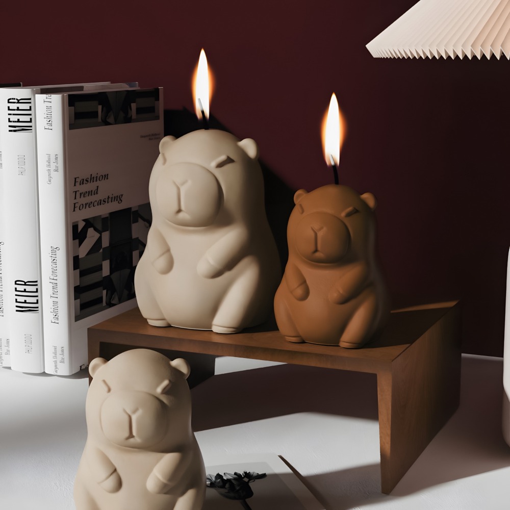 Standing Capybara Scent Candle - Candle Supplies Storage avis et prix