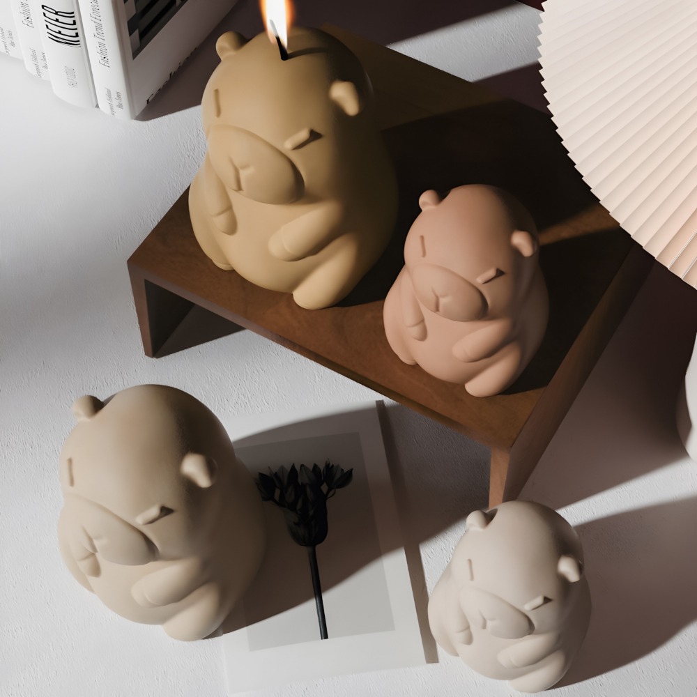 Standing Capybara Scent Candle - Candle Supplies Storage avis et prix