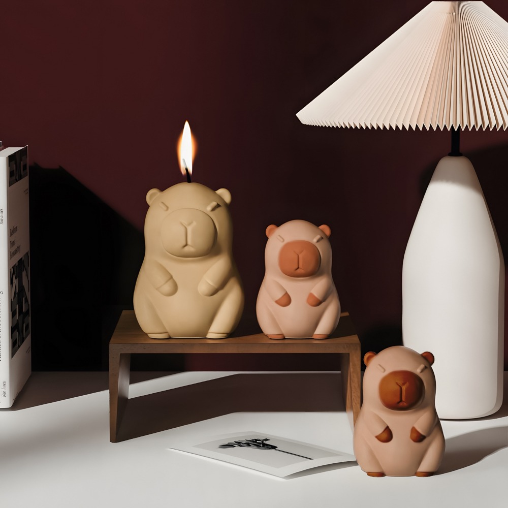 Standing Capybara Scent Candle - Candle Supplies Storage avis et prix