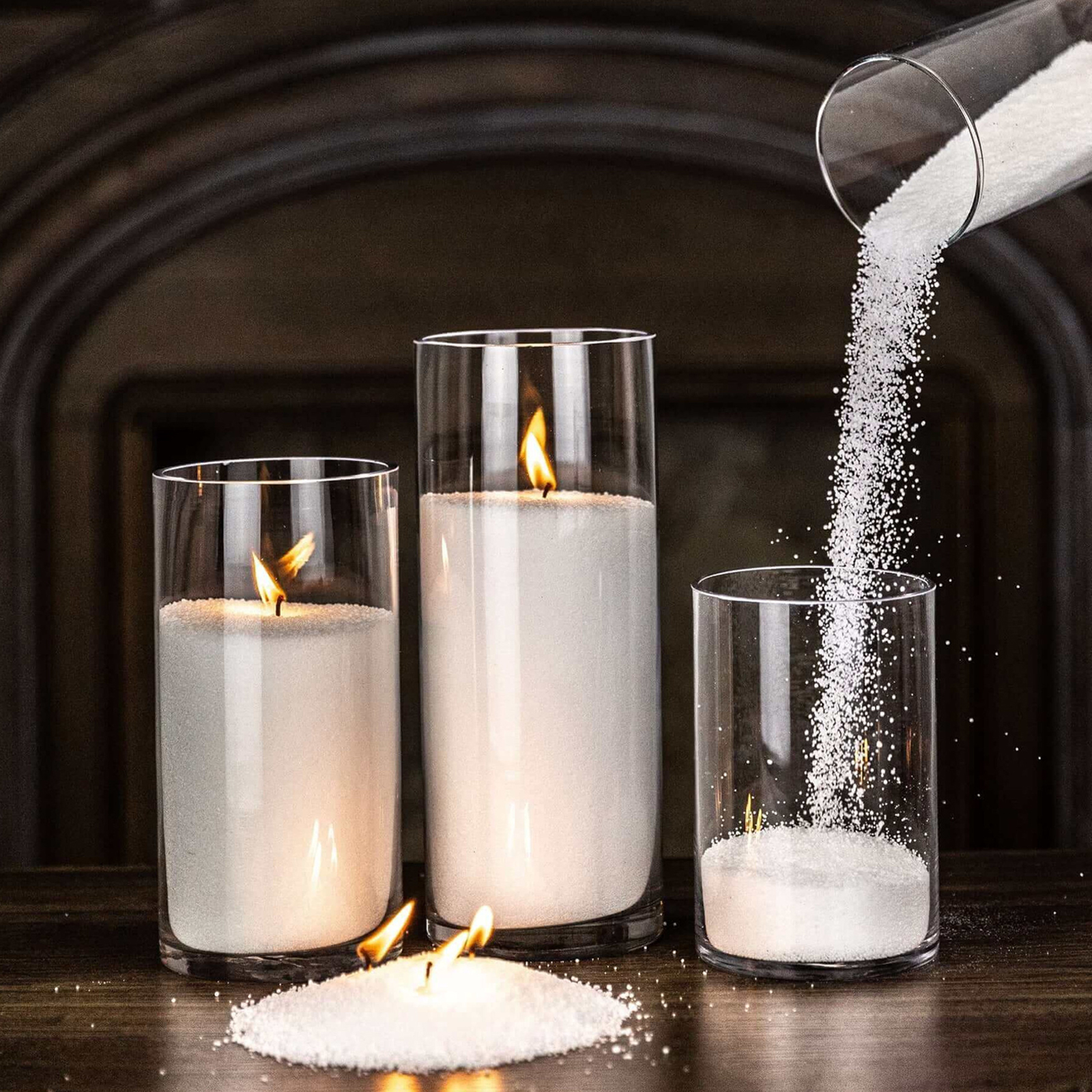 500g-1kg Sand Wax Ice Flower W - Candle Supplies Storage avis et prix
