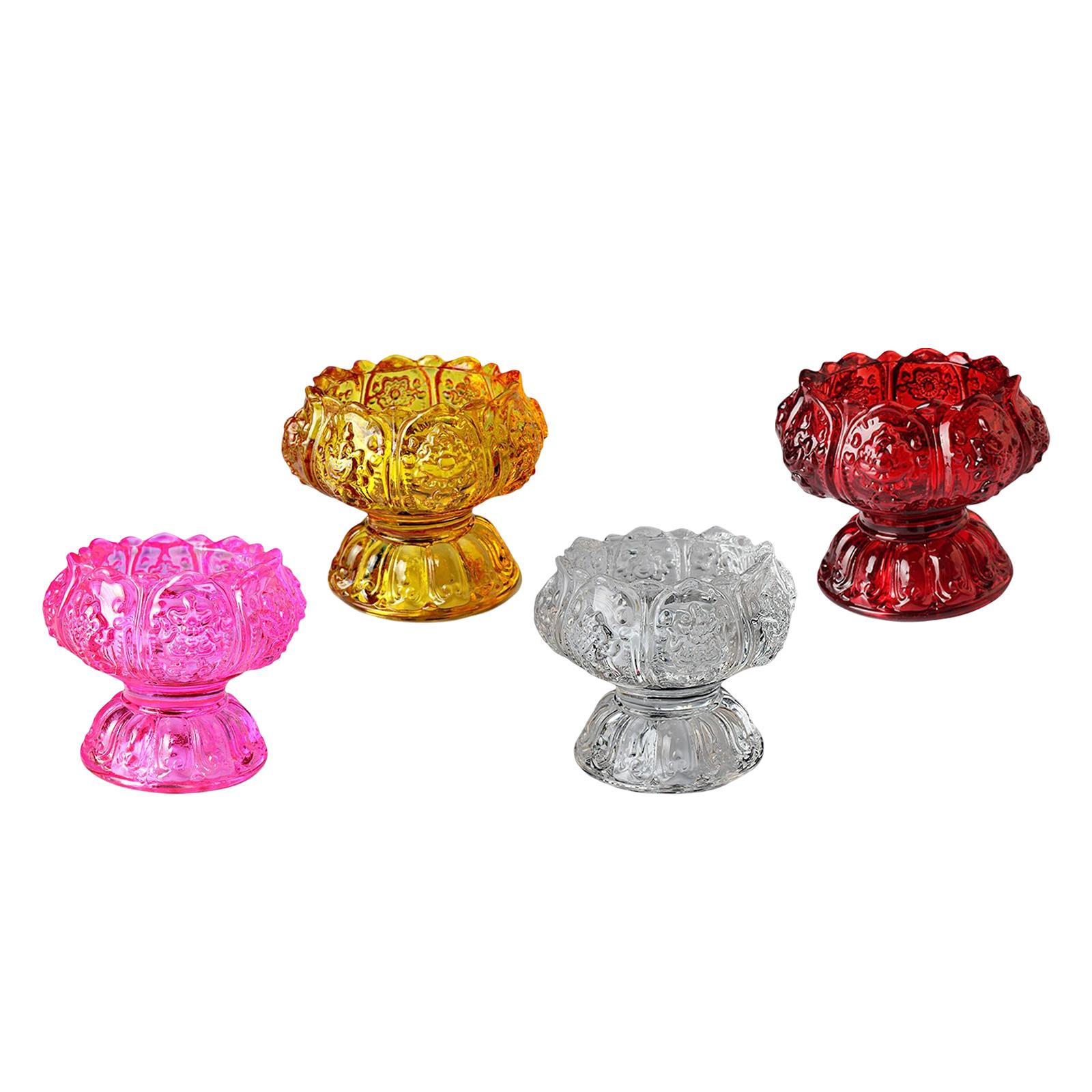 Tea Light Holder for Buddhist  - Candle Glass Supplies avis et prix