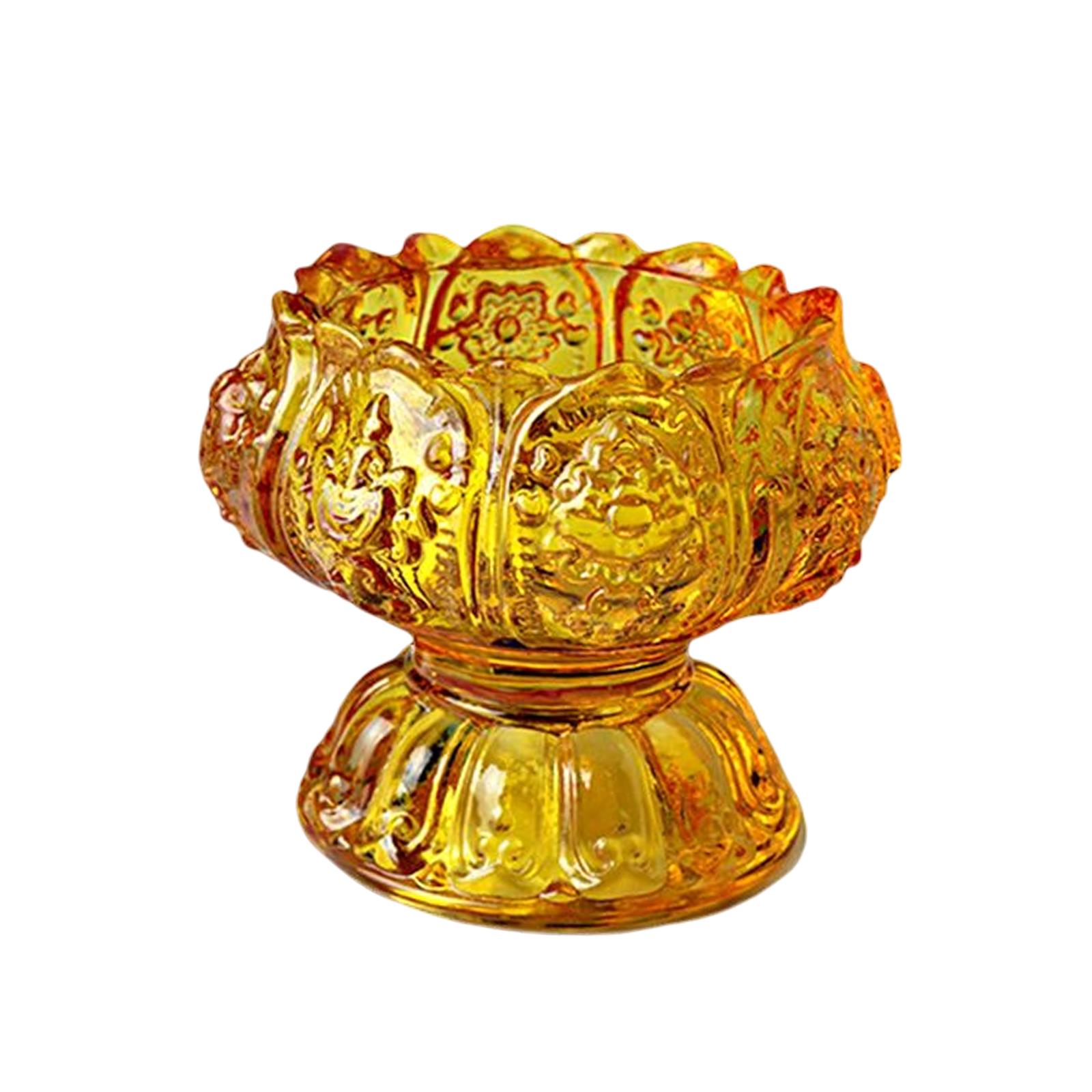Tea Light Holder for Buddhist  - Candle Glass Supplies avis et prix