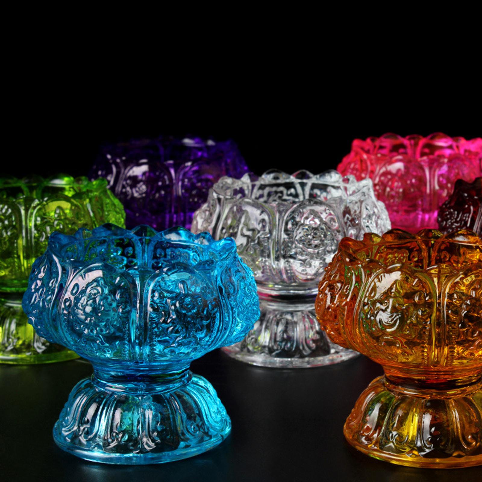 Tea Light Holder for Buddhist  - Candle Glass Supplies avis et prix