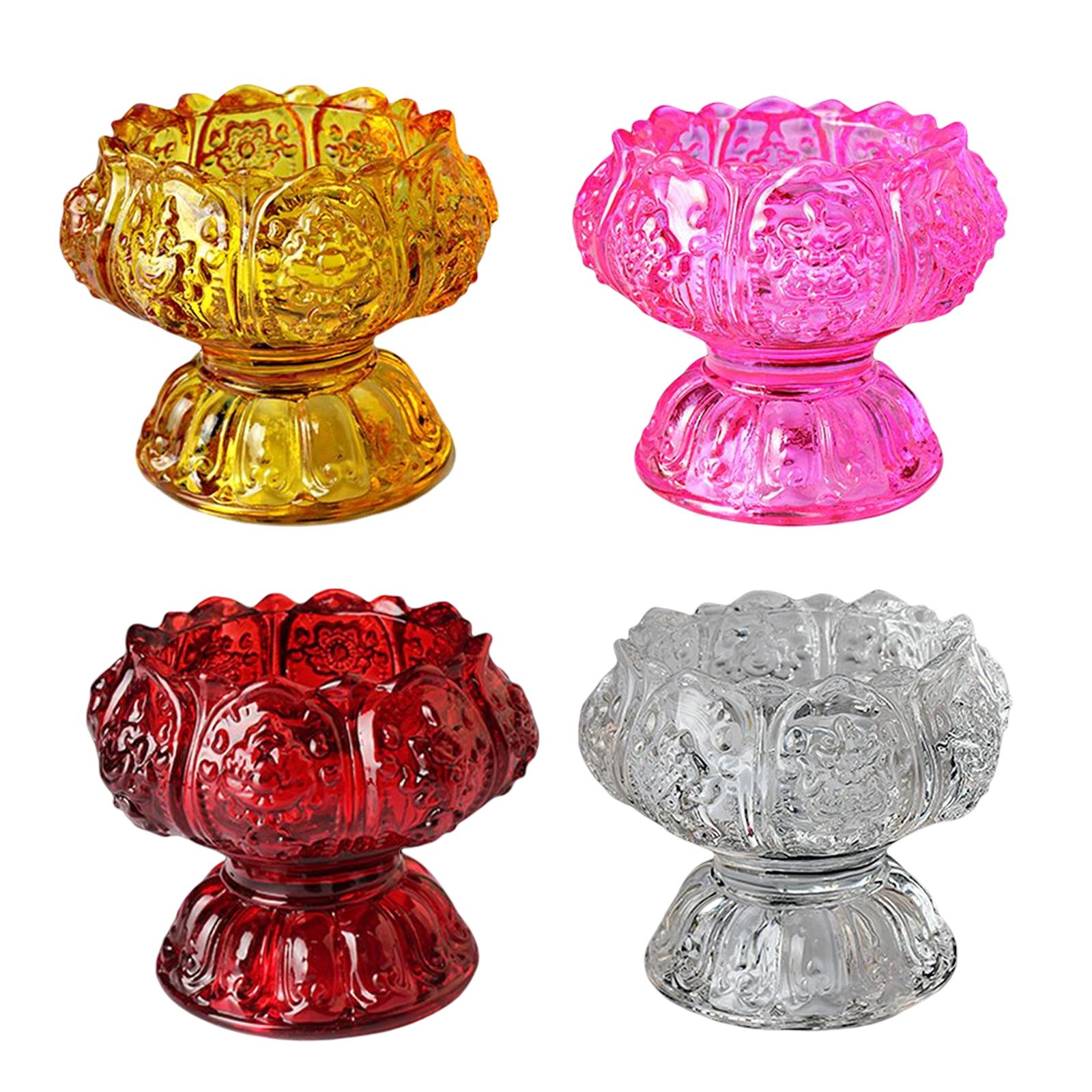 Tea Light Holder for Buddhist  - Candle Glass Supplies avis et prix