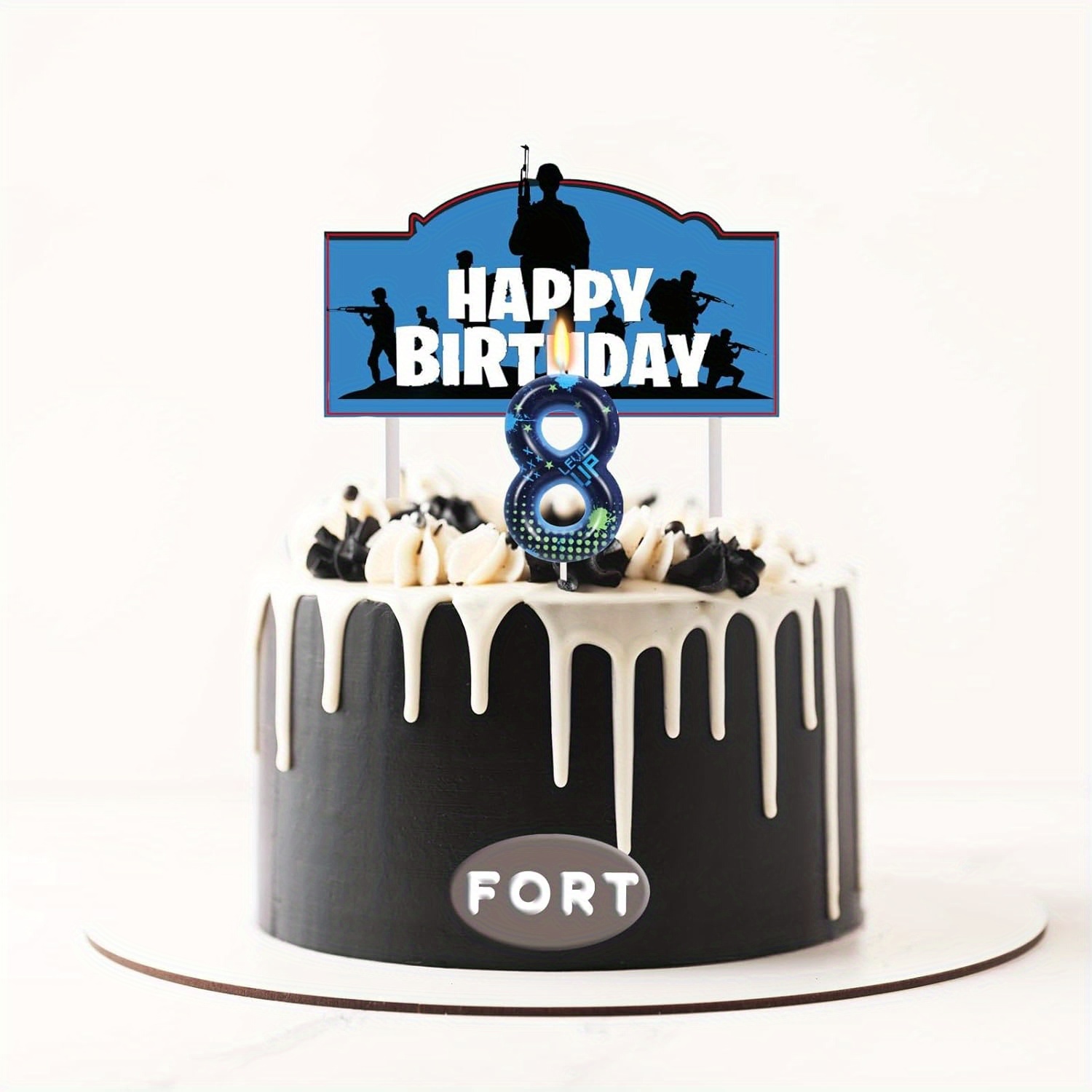 Blue Game Boy 0-9 Birthday Can - Candle Supplies Video avis et prix