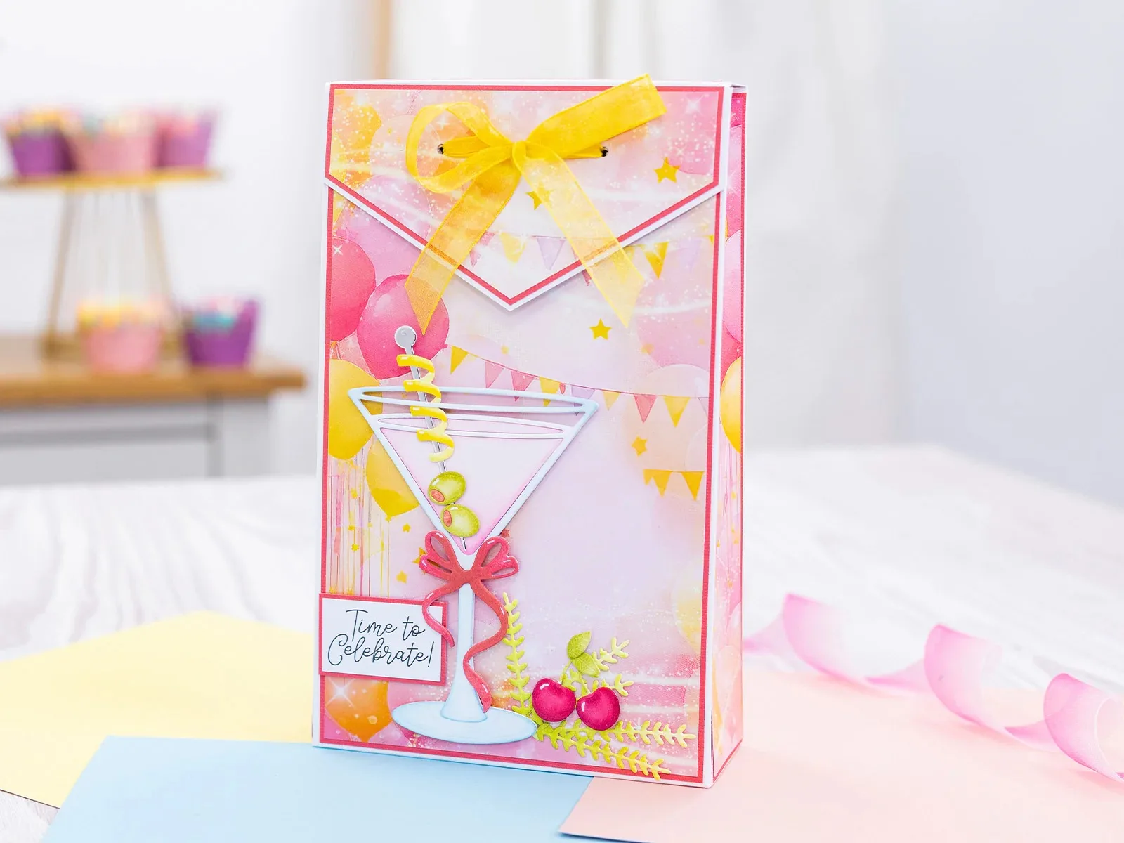 Martini Glass Stencil and Meta - Candle Glass Supplies avis et prix
