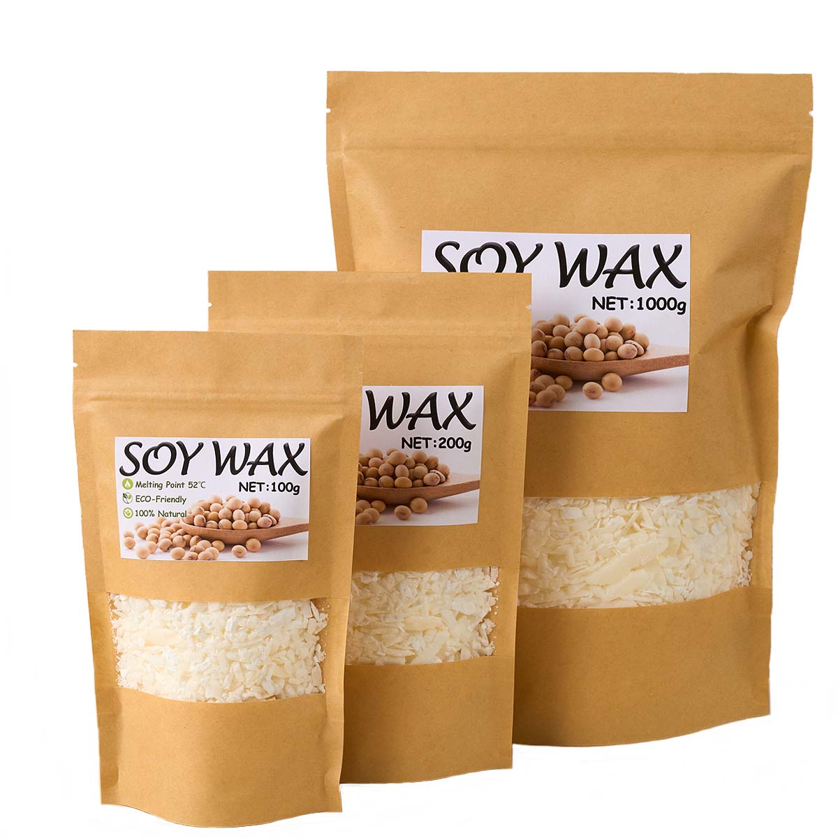 1 Pounds Pure White Soy Wax Fo - Candle Supplies Storage avis et prix