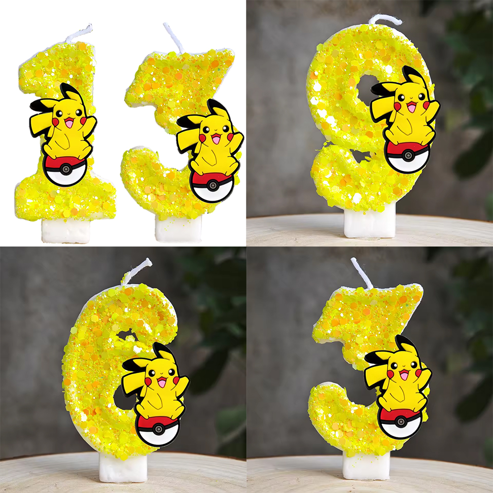 Pokemon Birthday Candle Number - Candle Supplies Video avis et prix