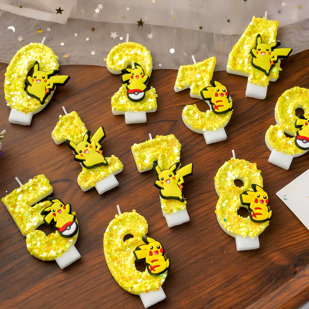 Pokemon Birthday Candle Number - Candle Supplies Video avis et prix