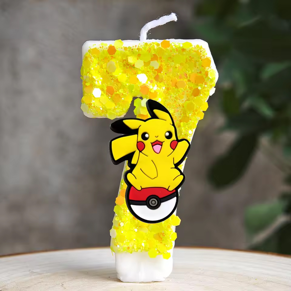 Pokemon Birthday Candle Number - Candle Supplies Video avis et prix