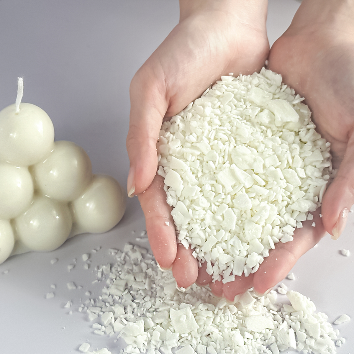 250g/500g Natural Soy Wax Gran - Candle Supplies Storage avis et prix