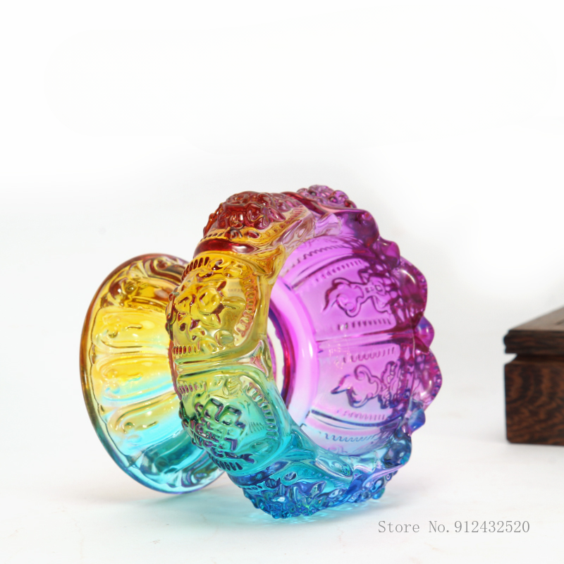Colorful Lucky High Feet Lamp  - Candle Glass Supplies avis et prix