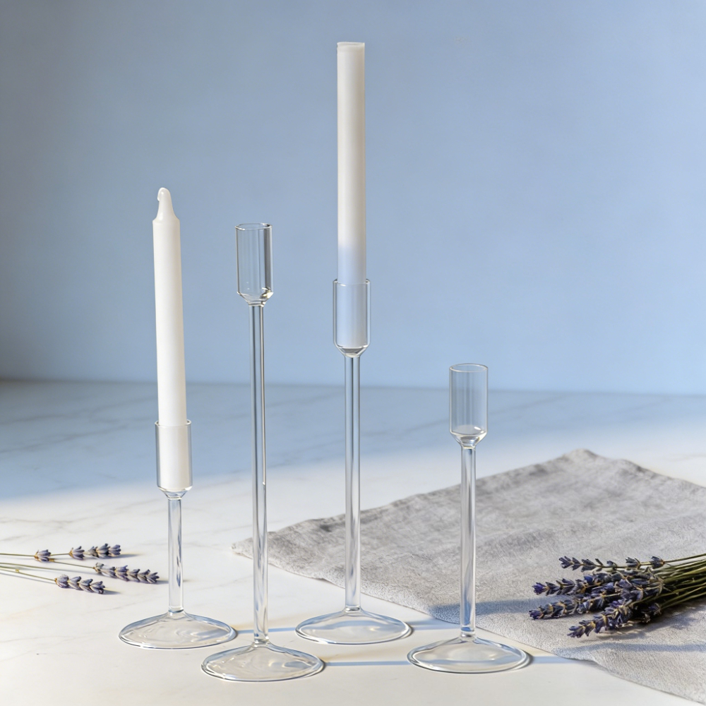 Nordic Minimalism Clear Glass  - Candle Glass Supplies avis et prix