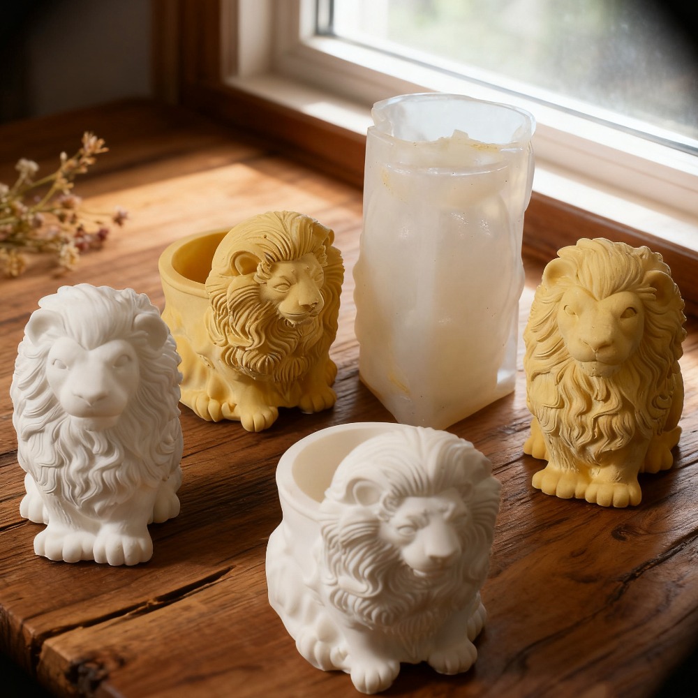 Lion Pot Silicone Molds Handma - Candle Vessel Supplies avis et prix