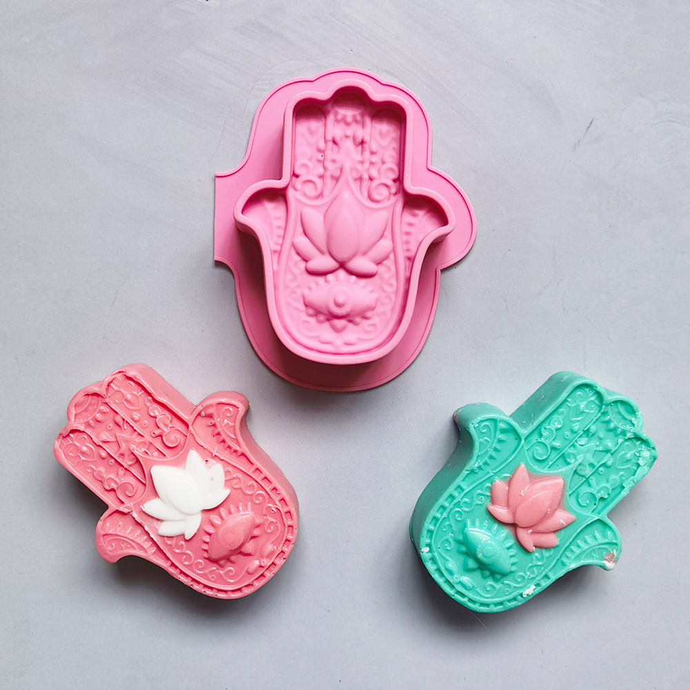 2/4pcs Silicone Soap Molds DIY - Candle Supplies Storage avis et prix