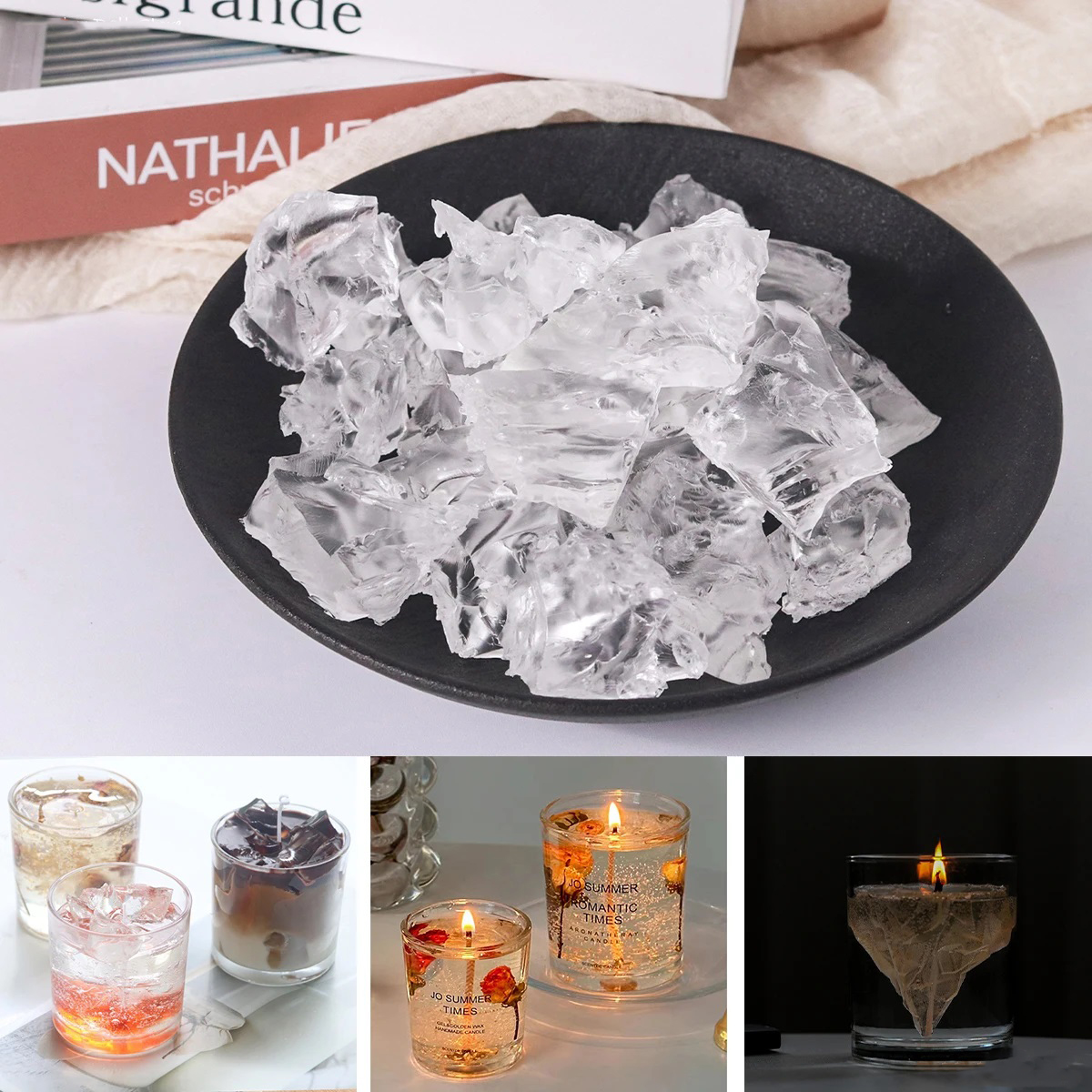 100G 7Colors Jelly Wax DIY Han - Candle Supplies Storage avis et prix