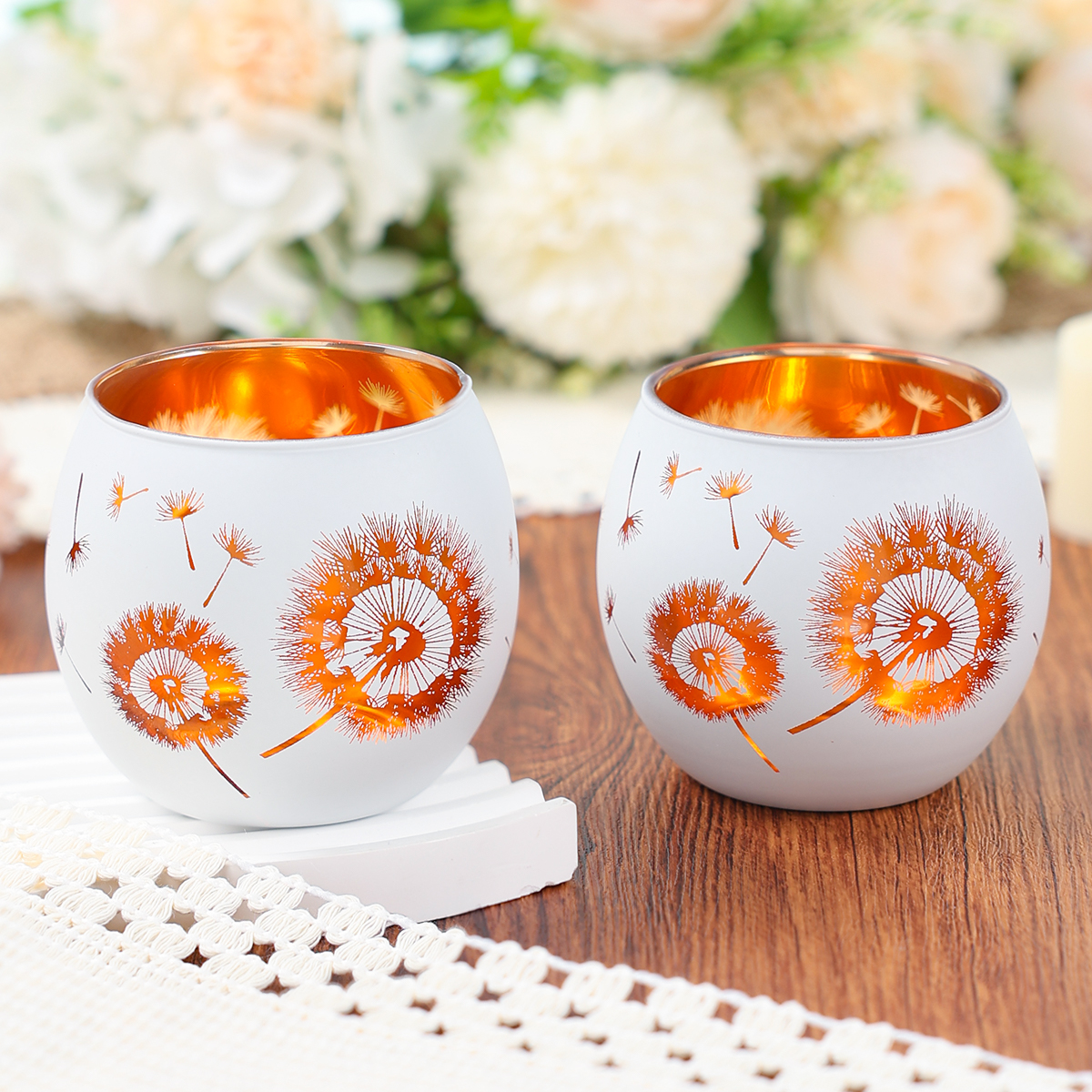 Dandelion Candle Holders Happy - Candle Glass Supplies avis et prix