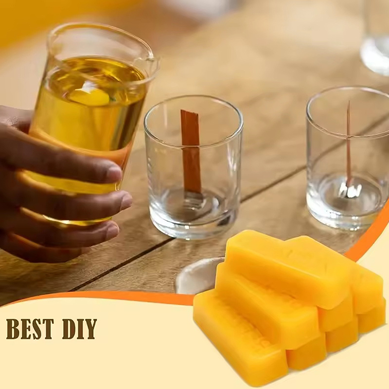 4/8pcs Pure Beeswax Blocks, Hi - Candle Supplies Storage avis et prix