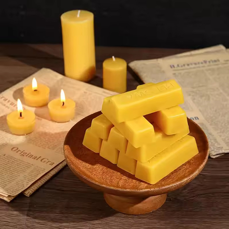 4/8pcs Pure Beeswax Blocks, Hi - Candle Supplies Storage avis et prix