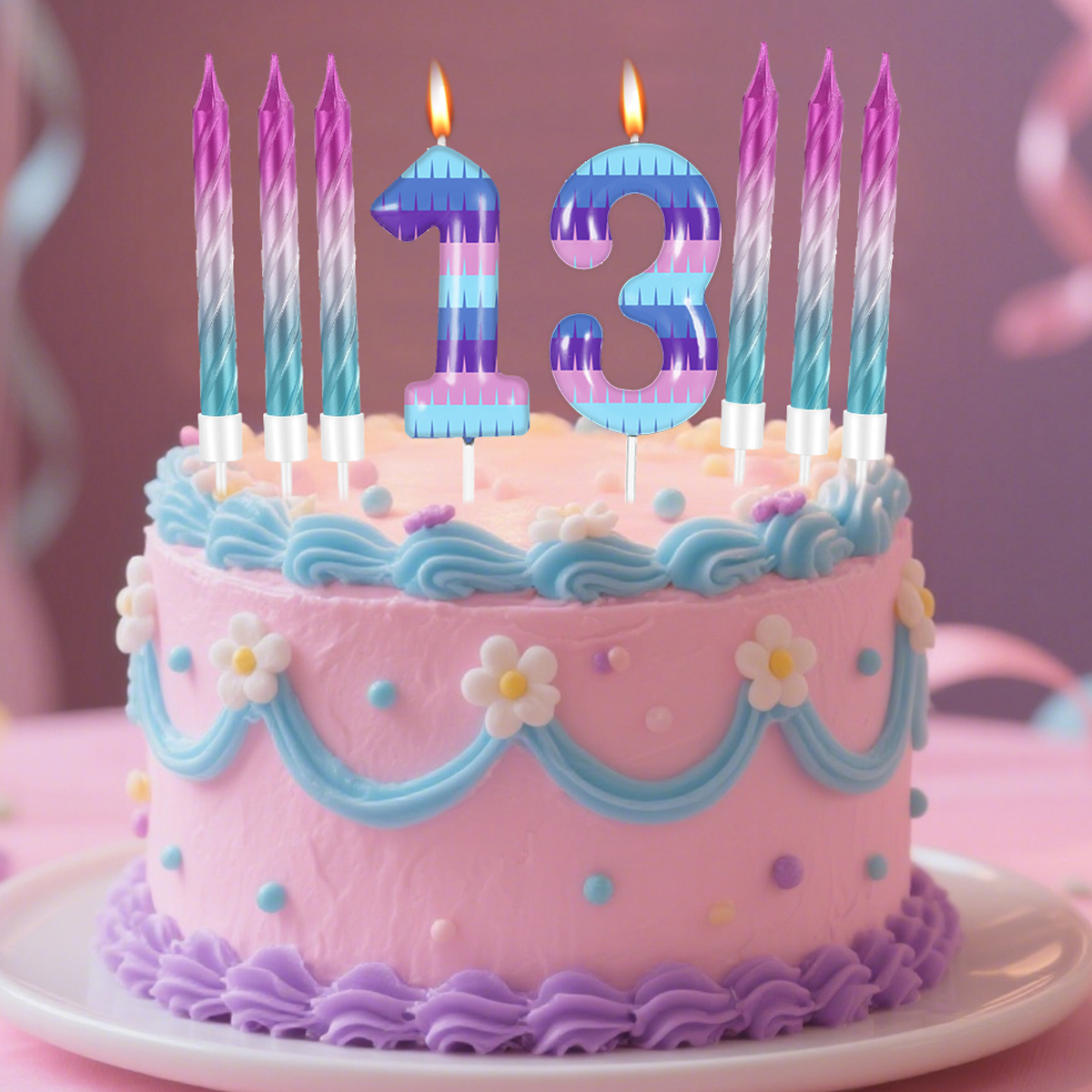 7pcs Video Game Birthday Candl - Candle Supplies Video avis et prix