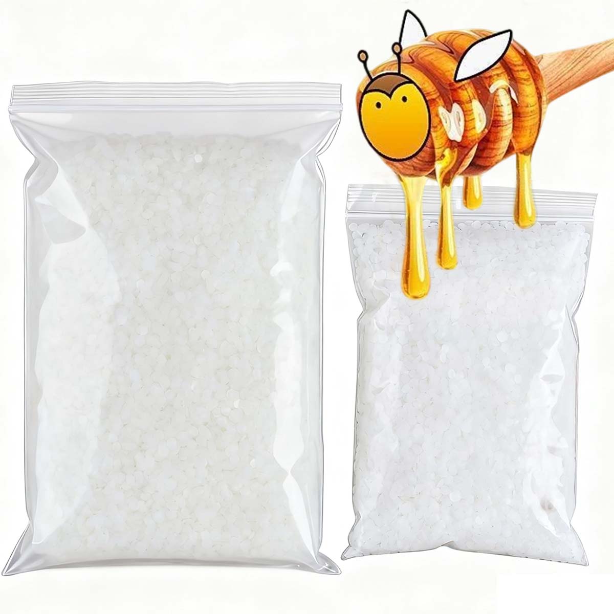 200g-1000g White Beeswax Pure  - Candle Supplies Storage avis et prix