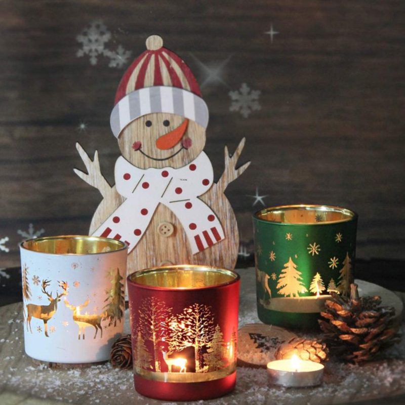 Christmas Glass Vessels for Sc - Candle Vessel Supplies avis et prix