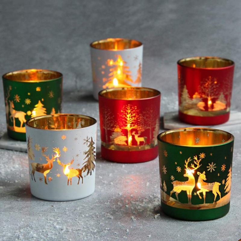 Christmas Glass Vessels for Sc - Candle Vessel Supplies avis et prix