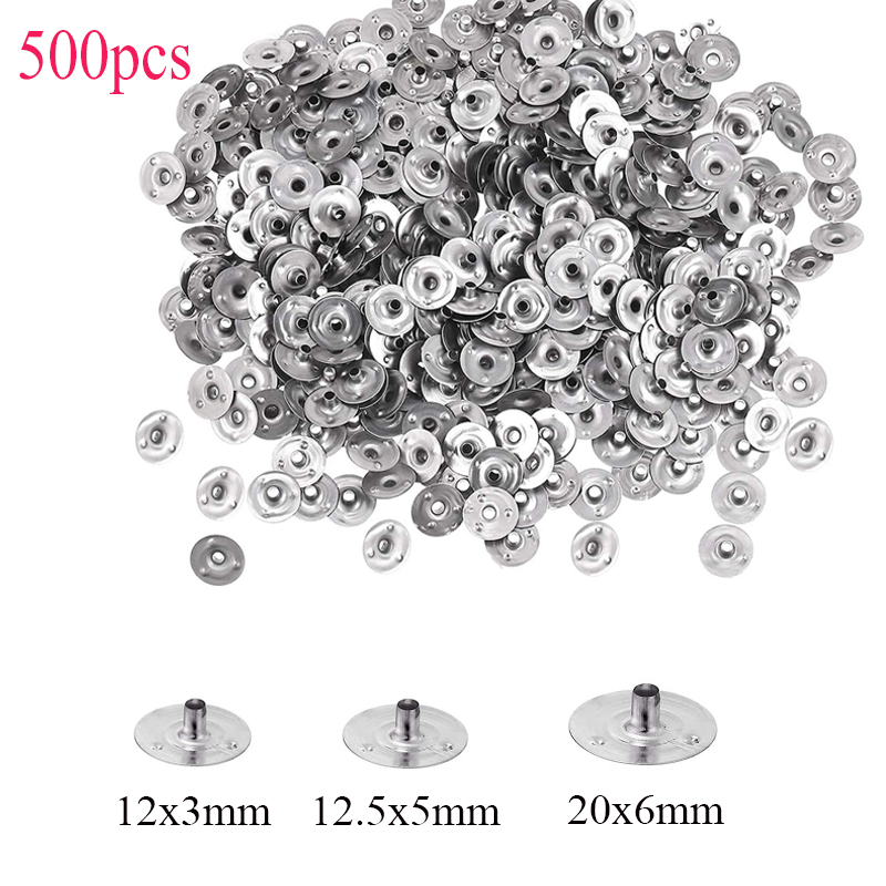 500 Pieces Candle Wick Metal S - Candle Supplies Storage avis et prix