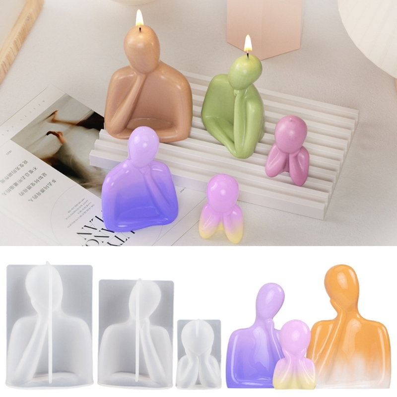 3D Family Candle Silicone Mold - Candle Supplies Storage avis et prix
