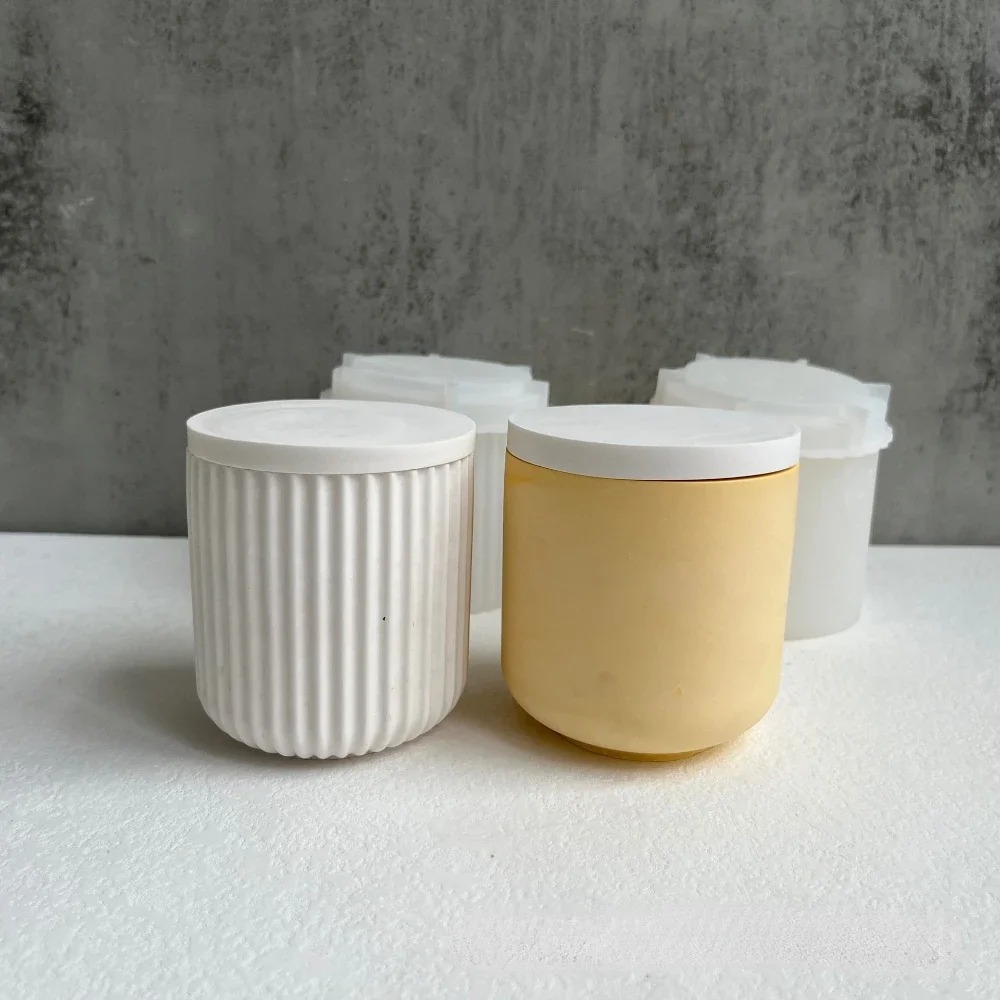 Silicone Mold for Striped Roun - Candle Vessel Supplies avis et prix