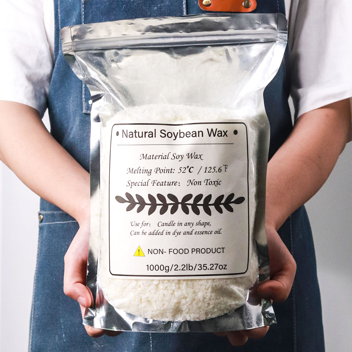 1KG Natural Soy Wax Granular S - Candle Supplies Storage avis et prix