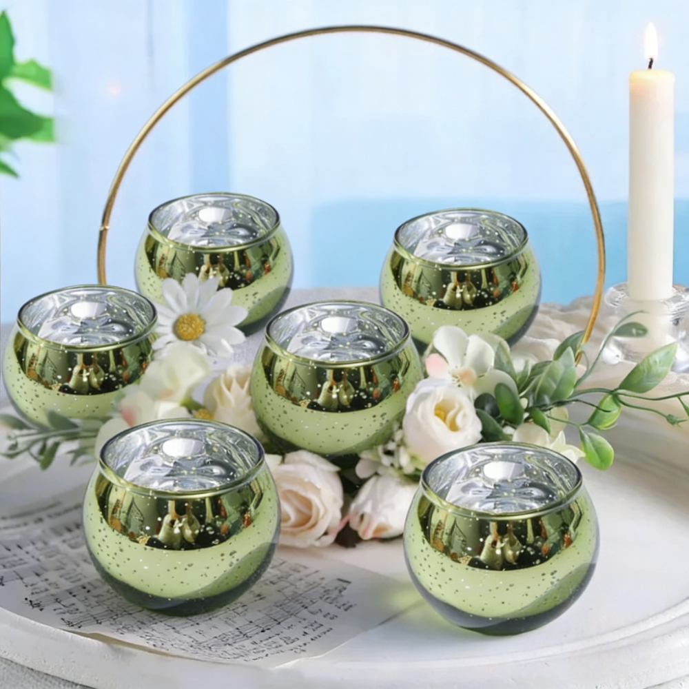6/12Pcs Glass Candle Holders B - Candle Glass Supplies avis et prix