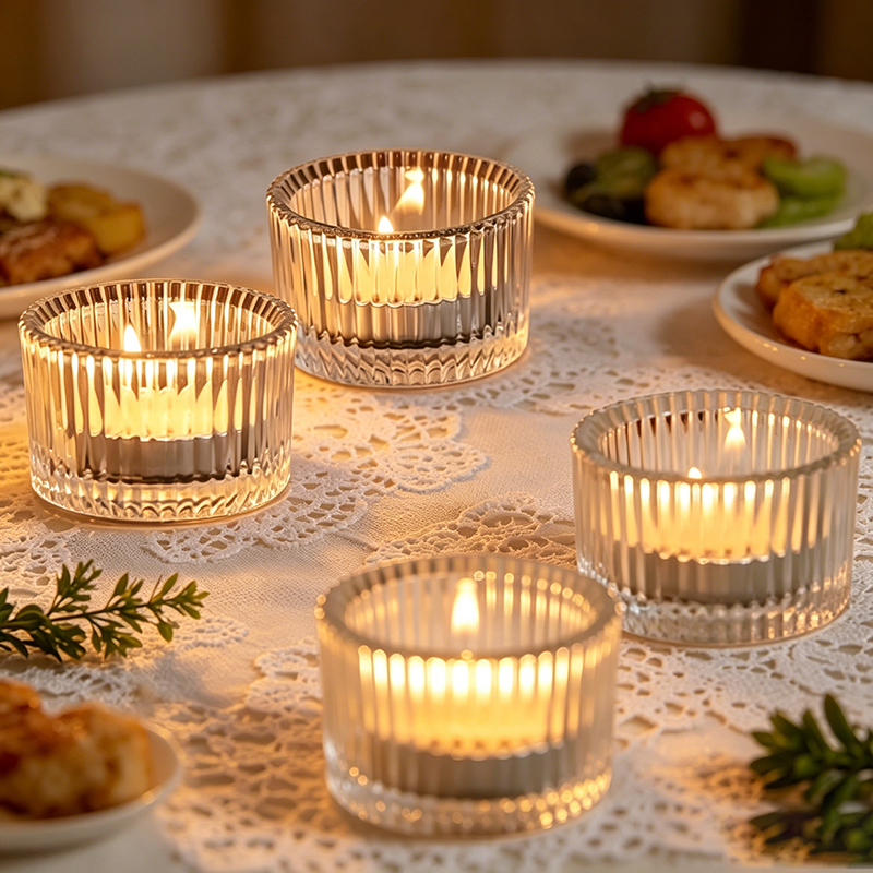 Small Clear Mini Candlestick T - Candle Glass Supplies avis et prix