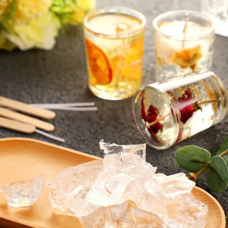 Transparent Crystal Wax, Jelly - Candle Supplies Storage avis et prix